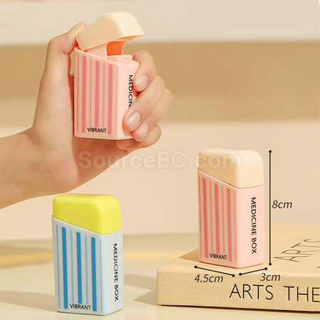 Customization Fun Portable Separate Pill Box Corporate Gifts