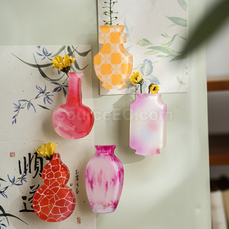 Customization Vase refrigerator magnet Corporate Gifts