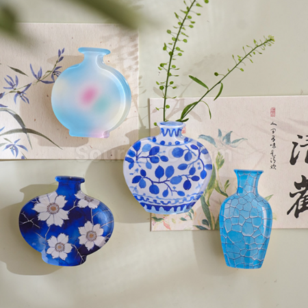 Customization Vase refrigerator magnet Corporate Gifts