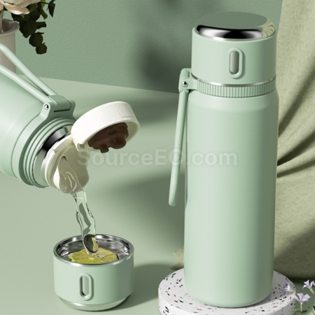 Customization Food-Grade 316 Stainless Steel Portable Thermos Cup Corporate Gifts