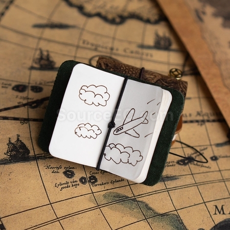 Customization Ultra Mini Pocket Cowhide Notepad Corporate Gifts