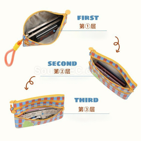 Customization Dopamine Anti-Theft Brush Certificate Change Storage Bag Corporate Gifts