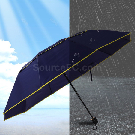 Customization 10-rib Business Manual Folding Umbrella Corporate Gifts