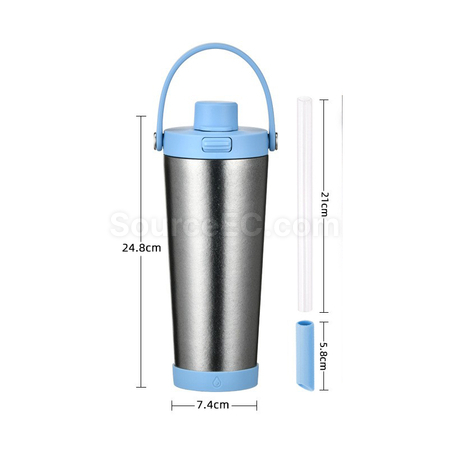 Customization Pure Titanium Straw Insulated Cup Corporate Gifts