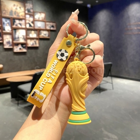 Customization US, Canada And Mexico World Cup Mascot Key Chain Pendant Corporate Gifts