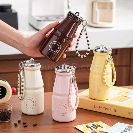 316 Stainless Steel Handheld Milk Thermos Cup