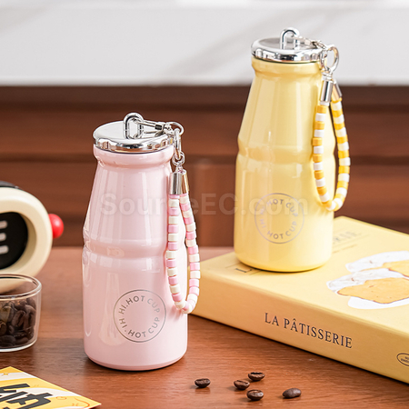 Customization 316 Stainless Steel Handheld Milk Thermos Cup Corporate Gifts