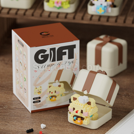 Customization Panda, Puppy, Animal Building Block Toy Gift Box Corporate Gifts