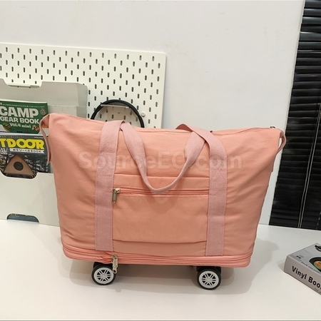 Customization Expandable wheeled travel bag with retractable handle Corporate Gifts