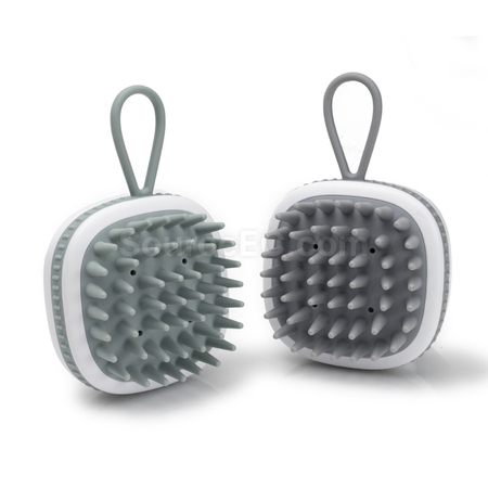 Scalp massaging shampoo brush