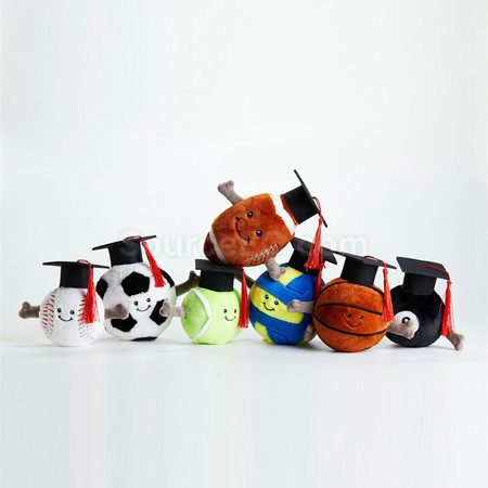 Graduation Stuffed Ball Doll