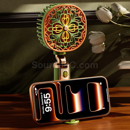 Customization Retro Handheld Fan Corporate Gifts