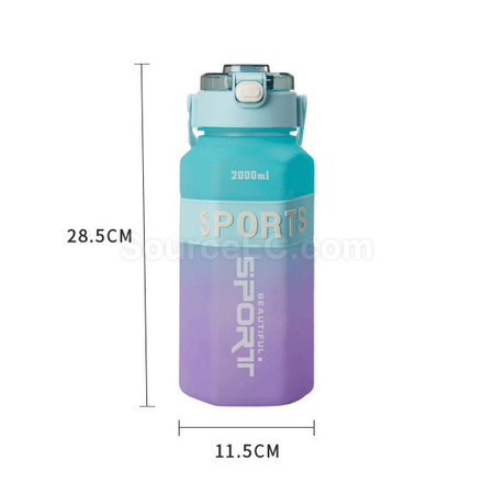 Customization Hexagonal Sports Water Bottle Corporate Gifts