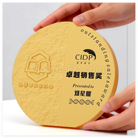 Customization Creative Relief Acrylic Medal Corporate Gifts