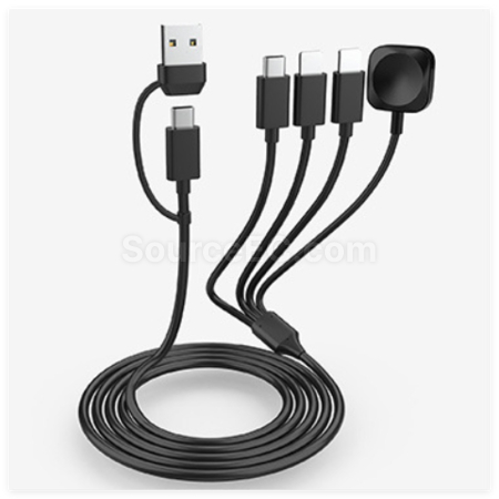 Customization 5-in-1  Data Cable Corporate Gifts
