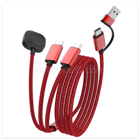 Customization 5-in-1  Data Cable Corporate Gifts