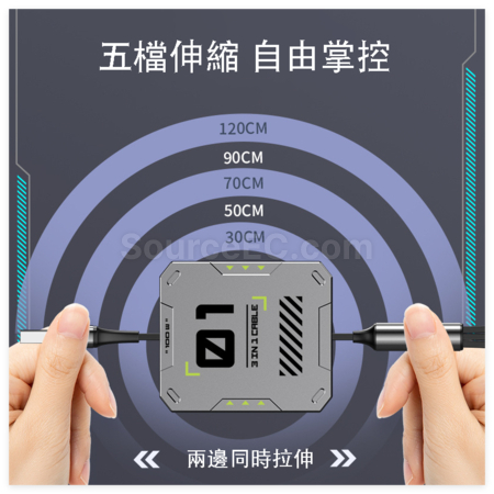 Customization 3-in-1 Retractable Data Cable Corporate Gifts