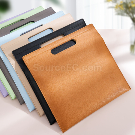 Customization A4 Handheld PU Document Bag Corporate Gifts