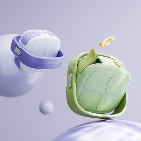 Magnetic Rotating Medicine Box