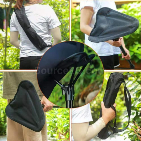 Customization Outdoor Aluminum Alloy Telescopic Folding Stool Corporate Gifts