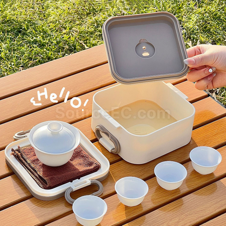 Customization Portable Travel Kung Fu Tea Set Corporate Gifts