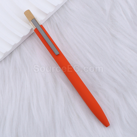 Customization Eco-friendly Bamboo-Wood Metal Ballpoint Pen Corporate Gifts