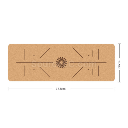 Customization Cork Non-slip Yoga Mat Corporate Gifts