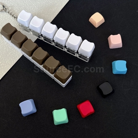 Customization Custom Cat-Shaped Button Stress Relief Toy Corporate Gifts
