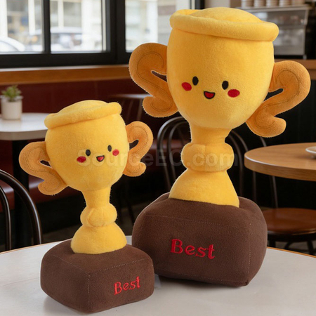 Customization Trophy Plush Doll Corporate Gifts