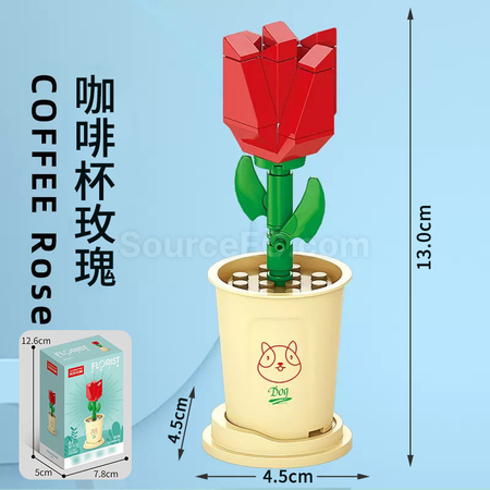 Customization Coffee Cup Plant Series Building Blocks-12 Constellations Series Corporate Gifts