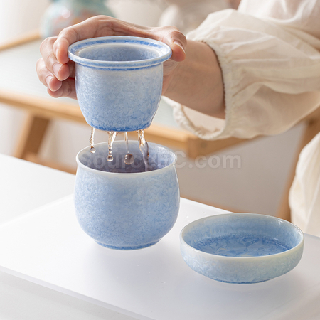 Portable Travel Tea Set For Single Person
