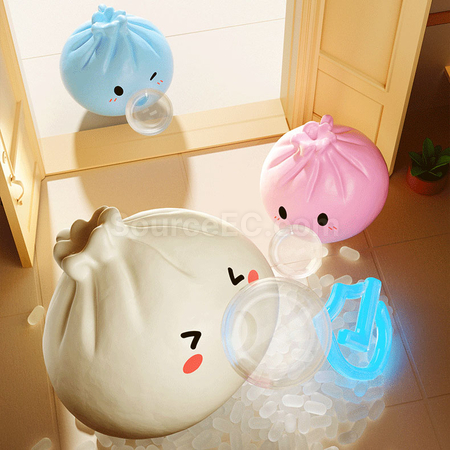 Customization Bunny Squeeze Stress Relief Toy Corporate Gifts