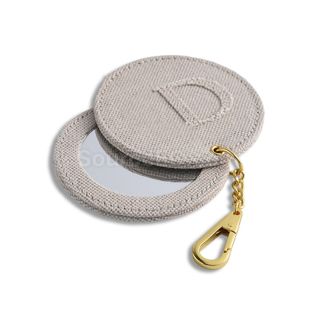 Customization Cotton And Linen Gift Small Mirror Corporate Gifts