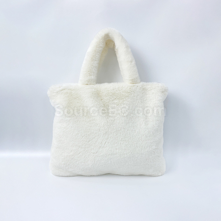 Customization Plush bag rabbit fur bag Corporate Gifts
