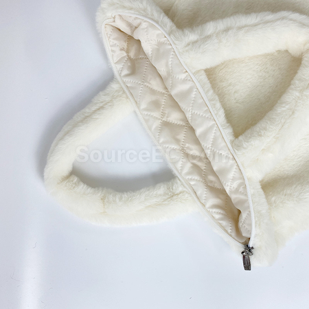 Customization Plush bag rabbit fur bag Corporate Gifts