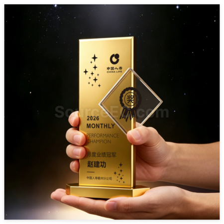 Customization Creative  Metal Trophy Corporate Gifts