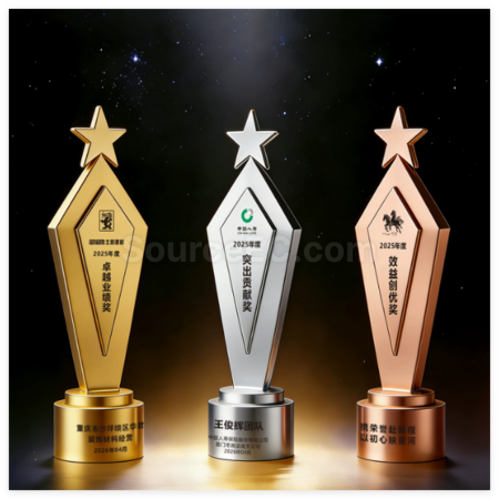 Customization Creative  Metal Trophy Corporate Gifts