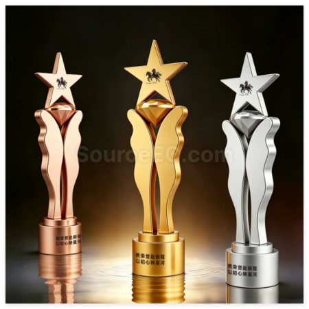 Customization Creative  Metal Trophy Corporate Gifts