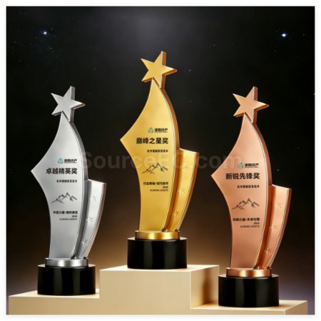 Customization Creative  Metal Trophy Corporate Gifts
