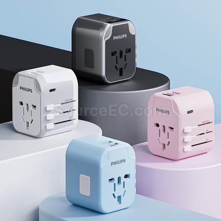 Customization Philips Travel Adapter Corporate Gifts