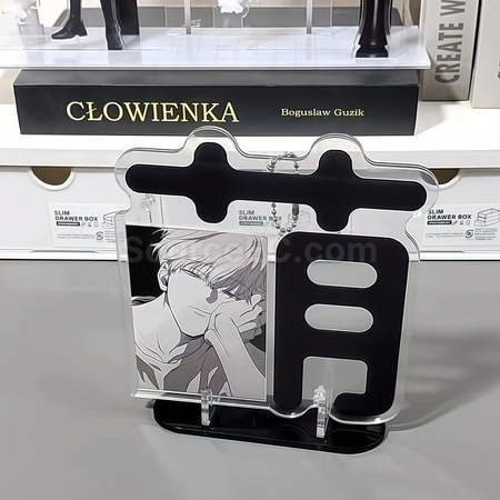 Customization Cute Acrylic Photo Frame with Cute Characters Corporate Gifts