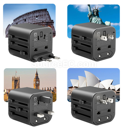 Customization Philips Travel Adapter Corporate Gifts