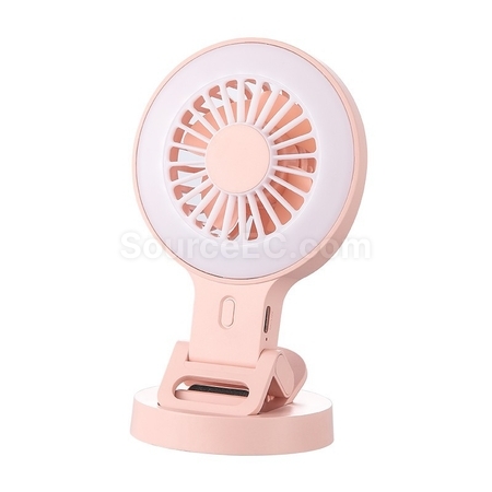 Customization Mini fan fill light with clip Corporate Gifts