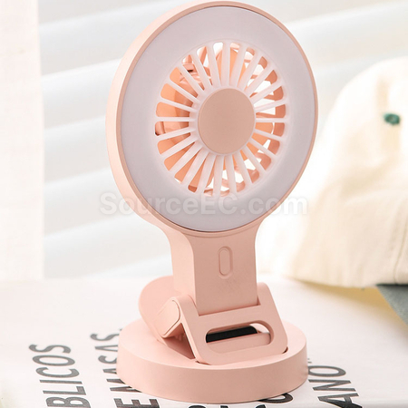 Customization Mini fan fill light with clip Corporate Gifts