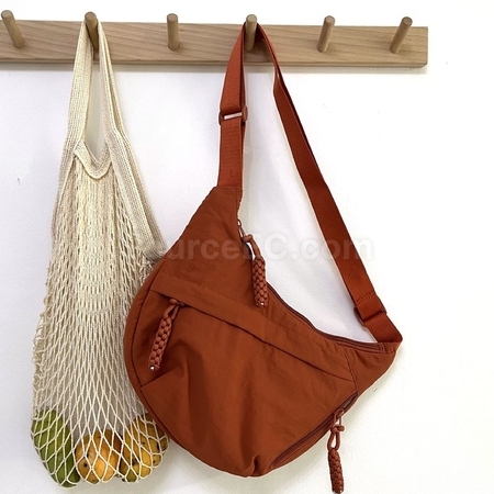 Customization Nylon Crossbody Dumpling Bag Corporate Gifts