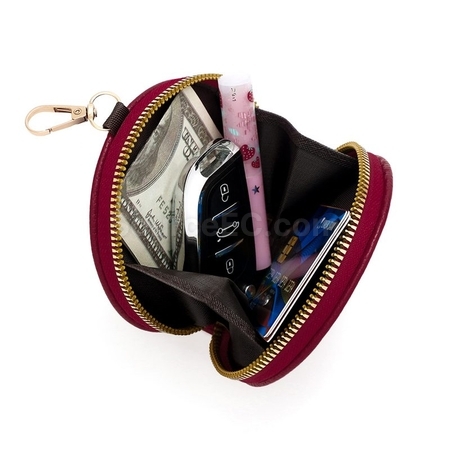 Customization Mini Round Zipper Coin Purse Corporate Gifts
