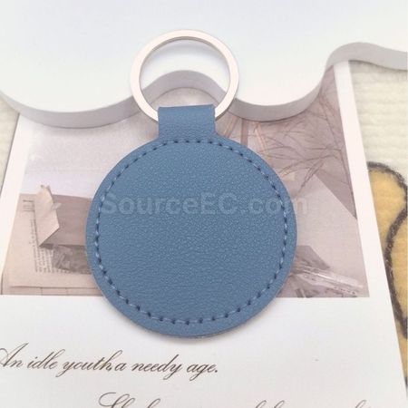 Customization PU Leather Keychain Corporate Gifts