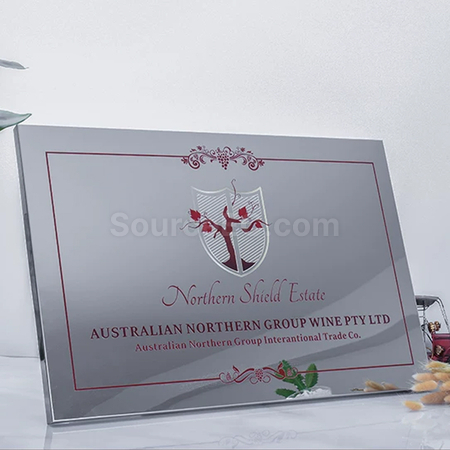 Customization Metal Plaque Corporate Gifts