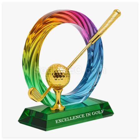 Customization Golf Trophy Corporate Gifts