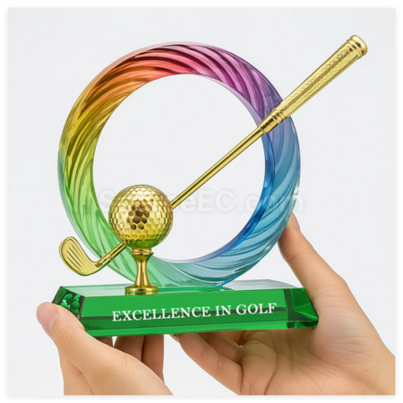 Customization Golf Trophy Corporate Gifts